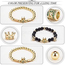 60 шт. Латунные бусины&nbsp;KK-NB0001-51G