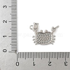 Латунные микро проложить кубического циркония подвески&nbsp;KK-B148-13P