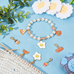 Маркеры для подвесок на тему еды&nbsp;HJEW-AB00376