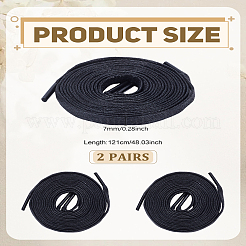 4 шт. полиэстеровые шнурки&nbsp;AJEW-LP0002-58