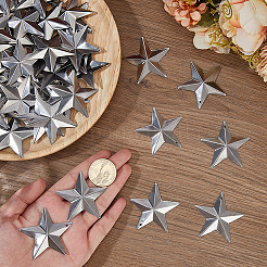 100 шт. 2 стиля железных подвесок и украшений для витрин&nbsp;AJEW-GF0012-15C