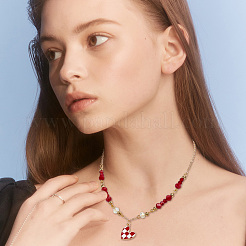 Подвески из эмали из сплава с покрытием 30 шт.&nbsp;ENAM-SC0006-24