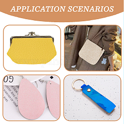 6 шт. ПВХ кожаная ткань&nbsp;DIY-CL0002-27B