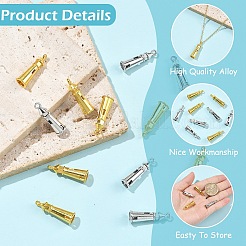 40 шт. 2-х цветные подвески из цинкового сплава в тибетском стиле&nbsp;FIND-YW0010-69