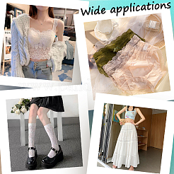 10 м трикотажная леска нейлоновая эластичная кружевная отделка&nbsp;OCOR-GF0003-71A