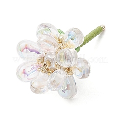 Прозрачные стеклянные подвески&nbsp;PALLOY-MZ00732-01