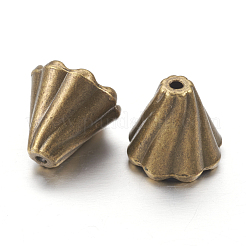 Крышки для бусин тибетского стиля&nbsp;EA10181Y-AB