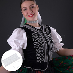 60 м двухцветный плетеный полиэстеровый шнур&nbsp;OCOR-MA0001-38A