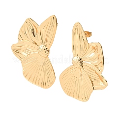 Серьги-гвоздики из нержавеющей стали 304&nbsp;EJEW-K321-01G