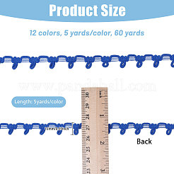 60 ярд двухцветной полиэстеровой эластичной ленты&nbsp;OCOR-GL0001-33