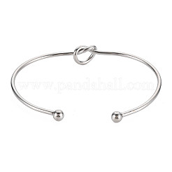 Браслет-манжета в форме узла&nbsp;BJEW-N013-007