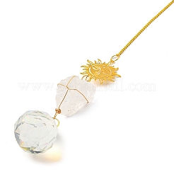 Самородки в проволочной обертке&nbsp;HJEW-C008-03A-G