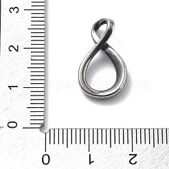 925 кольцо-цепочка из стерлингового серебра с надписью «Бесконечность»&nbsp;LS-STER-R001-05S