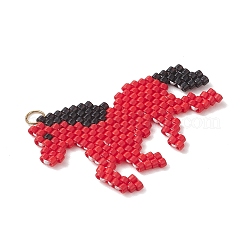 Подвески из стеклянного бисера Miyuki Delica&nbsp;PALLOY-MZ01247-01