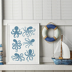 Трафареты для рисования домашних животных&nbsp;DIY-WH0693-097