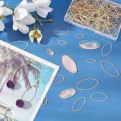 Латунные соединительные колечки&nbsp;KK-OC0001-12