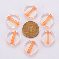 Прозрачные акриловые бусины&nbsp;TACR-S154-09A-84