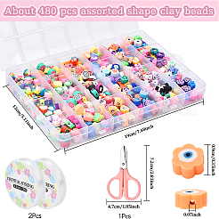 Наборы для изготовления браслетов из полимерной глины своими руками&nbsp;DIY-YW0011-31