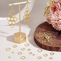 360 шт. 4 стиля сплава соединительных колец&nbsp;KK-PH0010-13G