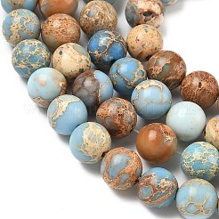 Натуральные имперские нитки из яшмы&nbsp;LS-G-I122-8mm-13