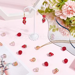 20шт 4 стиля ручной работы бусины лэмпворк&nbsp;LAMP-SC0001-61