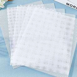 Прямоугольные листы холста из пластиковой сетки&nbsp;DIY-WH20066-006B