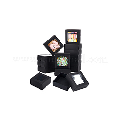 Квадратные подарочные коробки для хранения крафт-бумаги&nbsp;CON-WH0095-100C-02