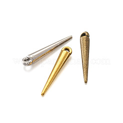 150 шт. 3-х цветные подвески из сплава в тибетском стиле&nbsp;TIBEP-FW0001-02