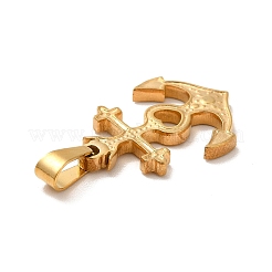 Подвески из нержавеющей стали 201 с вакуумным покрытием pvd&nbsp;STAS-P314-25G