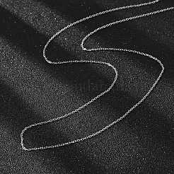 Ожерелья из нержавеющей стали 304&nbsp;NJEW-F027-40-1mm