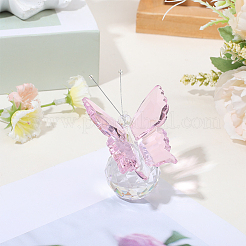 1шт стеклянные хрустальные бабочки для украшения витрины&nbsp;LAMP-CN0001-01C