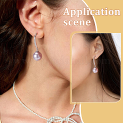 1 пара 925 сережек из стерлингового серебра&nbsp;STER-BC0003-59P