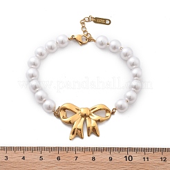 Ионное покрытие (ip) 304 нержавеющая сталь браслеты для женщин&nbsp;BJEW-P345-09G