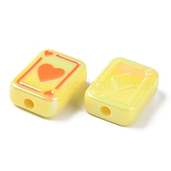 УФ-покрытие Радужные радужные акриловые эмалевые бусины&nbsp;SACR-G034-11B