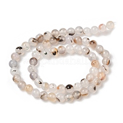 Нити из натурального дендритного агата&nbsp;G-A248-A07-01