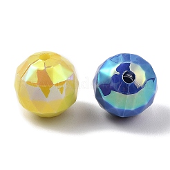 Непрозрачные акриловые бусины с УФ-покрытием&nbsp;SACR-A002-05