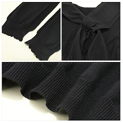 Полипропиленовые свитера-шальки для женщин&nbsp;AJEW-WH20080-27A