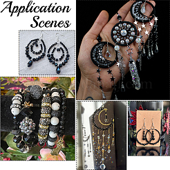 360шт 6 цвета гальванические стеклянные бусины&nbsp;EGLA-SC0001-58