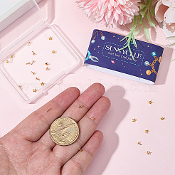 30 шт. 2 стиля 925 булавки с плоской головкой из стерлингового серебра&nbsp;STER-SC0001-70G