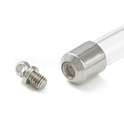 Подвеска из прозрачного стекла&nbsp;GLAA-D004-01P-02