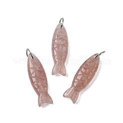 Резные подвески из натурального смешанного камня&nbsp;G-G314-01P