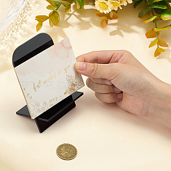 Акриловые наклонные стенды для открыток&nbsp;ODIS-WH0078-86B