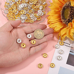 200 шт. 2-х цветные бусины-разделители из сплава&nbsp;FIND-CA0011-29