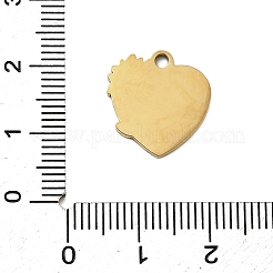 Подвески из нержавеющей стали 304 с эмалью&nbsp;STAS-I336-07G