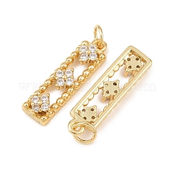 Латунные микро проложить кубического циркония подвески&nbsp;KK-Z146-30G