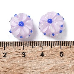 Эмалевые бусины ручной работы в технике лэмпворк&nbsp;LAMP-Z020-05D