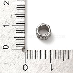 Бусины из нержавеющей стали 304&nbsp;STAS-R009-03P-02