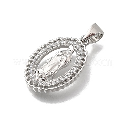 Латунные микро проложить кубического циркония подвески&nbsp;KK-D431-040P