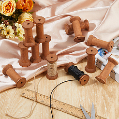 Деревянные пустые катушки для проволоки&nbsp;WOOD-WH0034-88