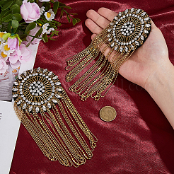 2 шт. эполеты из железа&nbsp;DIY-FH0009-03A-01